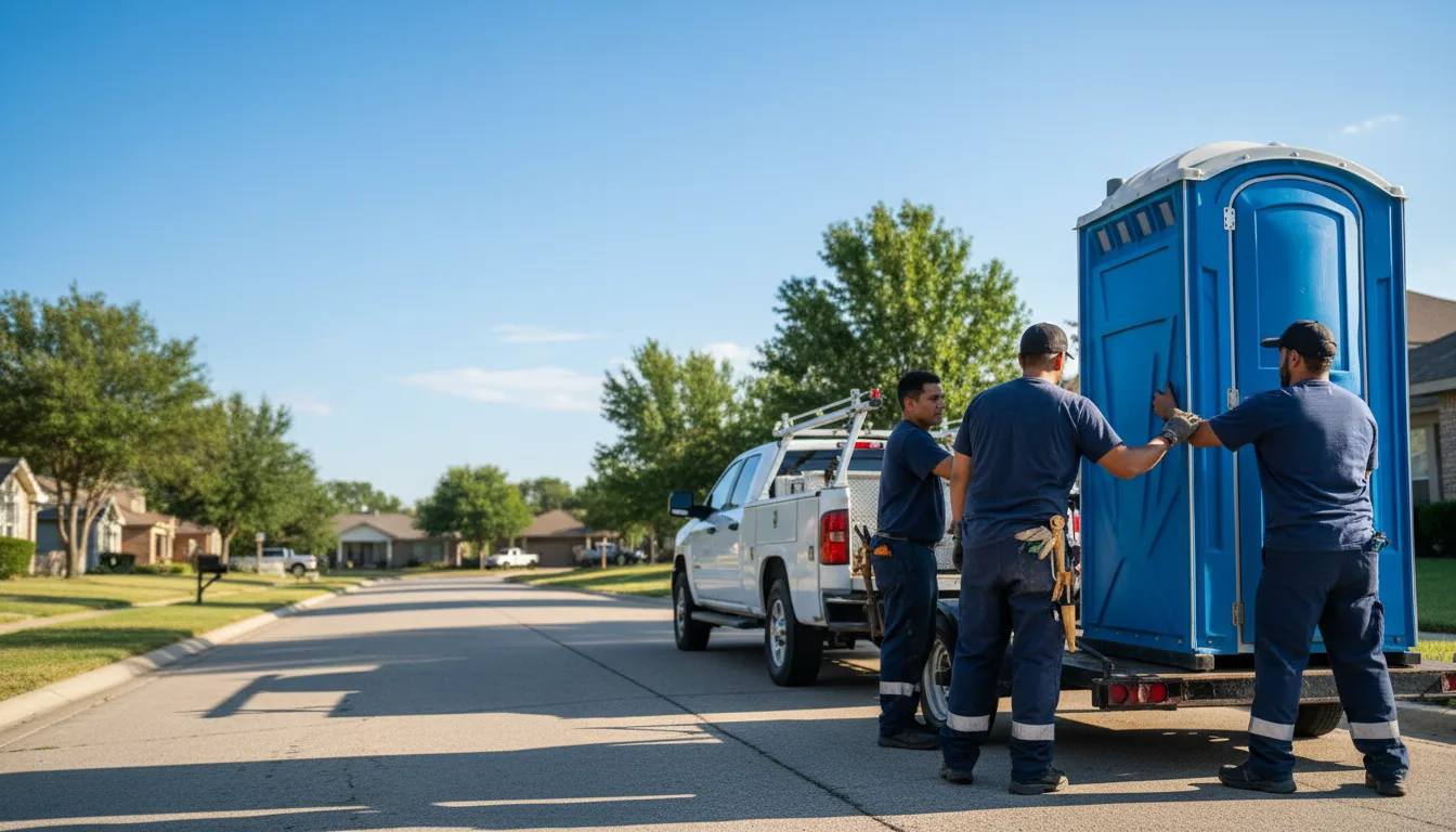 Portable Toilet Rental in Delaware, OH near me